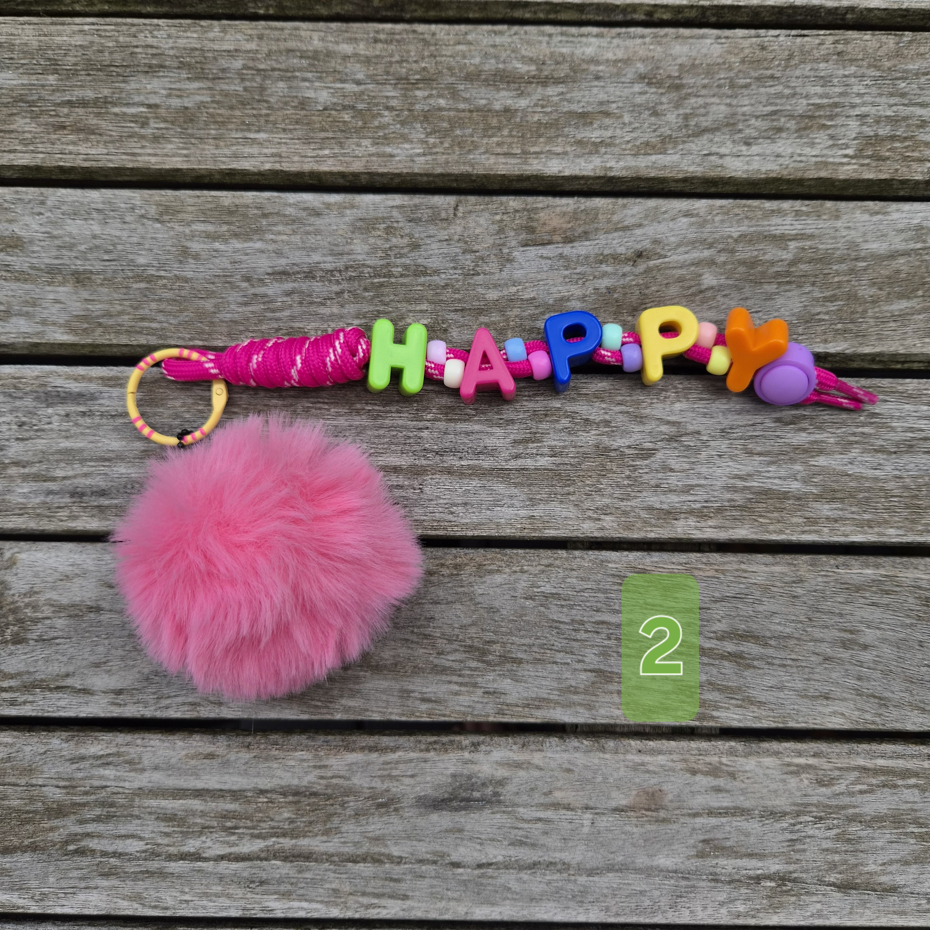 Anhänger "Happy" – Bild 3